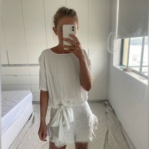 Saba women’s white blouse tee